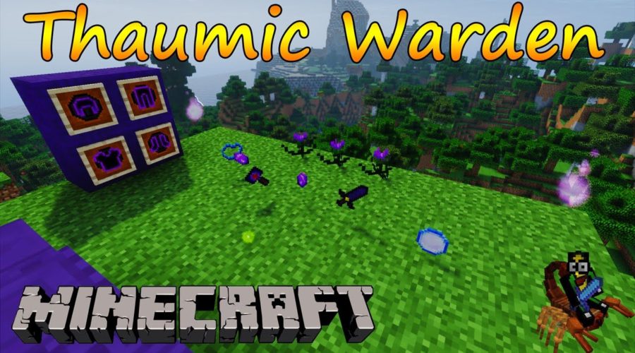 Thaumic Warden новые предметы, оружие и броня для Thaumcraft