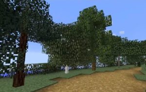 Dynamic Trees - Pams Harvestcraft Compat - реалистичные деревья для мода Pams Harvestcraft