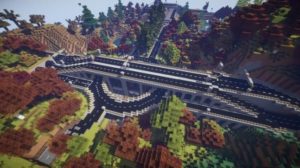 Roads in Minecraft