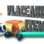 Placeable Items проработанные 3D модели ванильных предметов