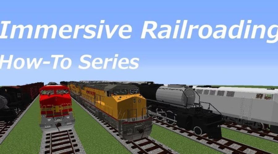 Immersive railroading поезда и полноценная железная дорога