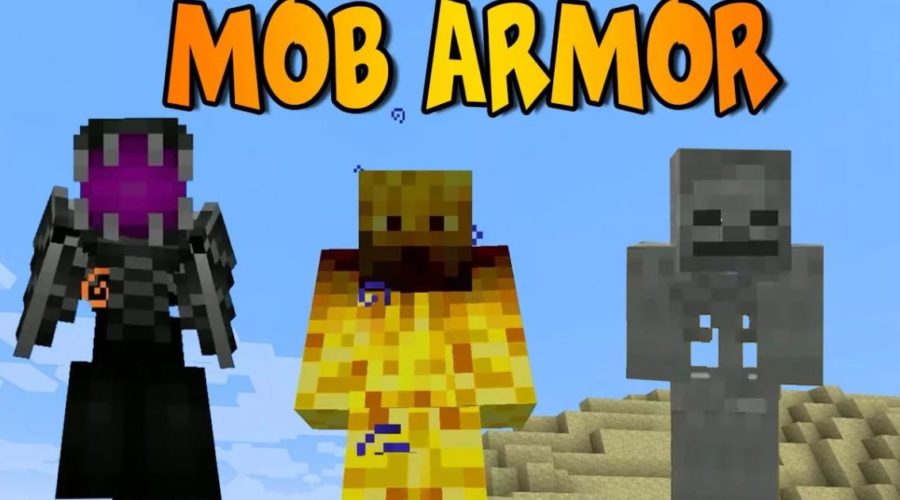 Mob Armor броня превращающая в мобов