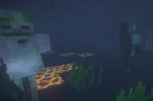 Underwater Biome подводные биомы, мобы и предметы