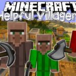 Helpful Villagers профессии для деревенских жителей