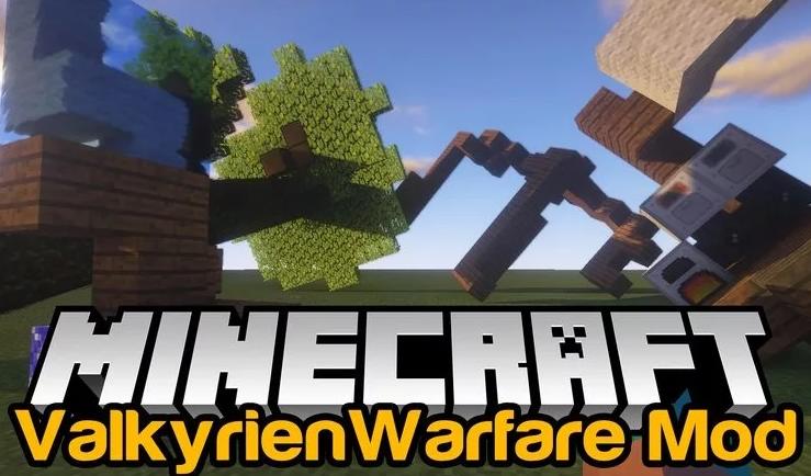 Valkyrien Skies (Warfare) строительство летающих кораблей