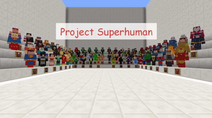 Project Superhuman мод на костюмы супергероев