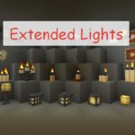 Extended Lights множество светильников