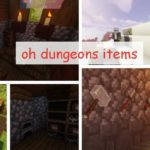 Oh Dungeons Items - предметы из Minecraft Dungeons