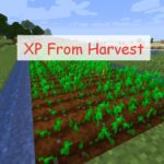 XP From Harvest получение опыта за сбор урожая