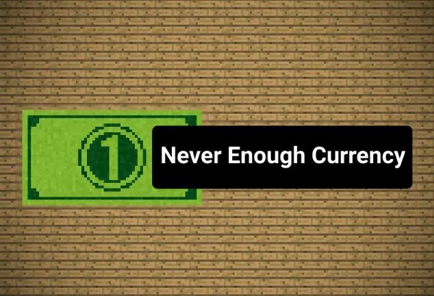 Never Enough Currency бумажные деньги и монеты