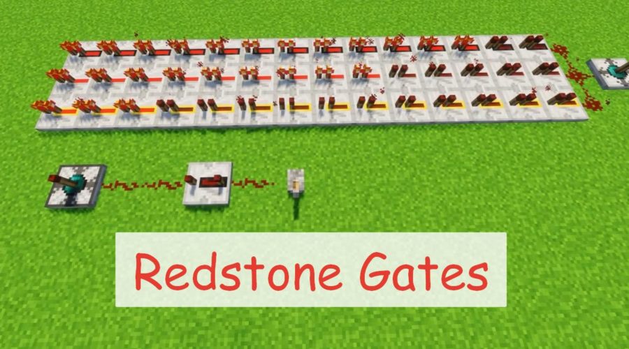 Redstone Gates - новые логические элементы для создания редстоун схем