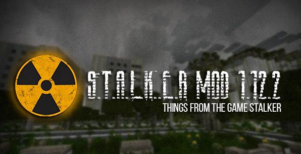 STALKER MOD оружие, мобы и аномалии