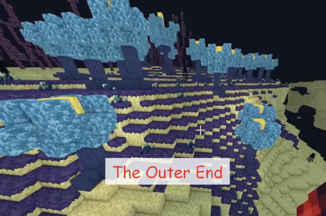 The Outer End 1.16.5 новый контент для Эндер мира
