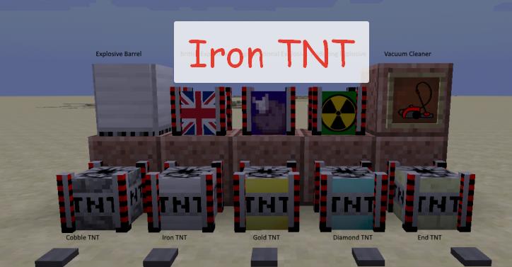 Iron TNT новые виды динамита и бомб