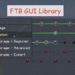 FTB GUI Library мод для создания графического интерфейса