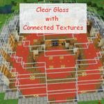 Clear Glass with Connected Textures