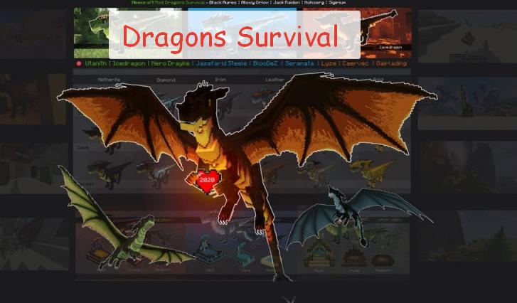 Dragon Survival играть за дракона