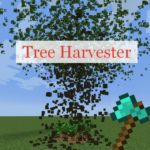 Tree Harvester срубание дерева целиком