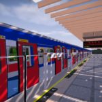 Minecraft Transit Railway поезда и станции