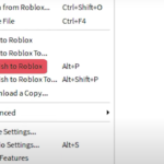 Как сохранить игру в Роблокс Сутдио