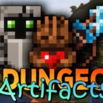 MC Dungeons Artifacts артефакты из майнкрафт Dungeons