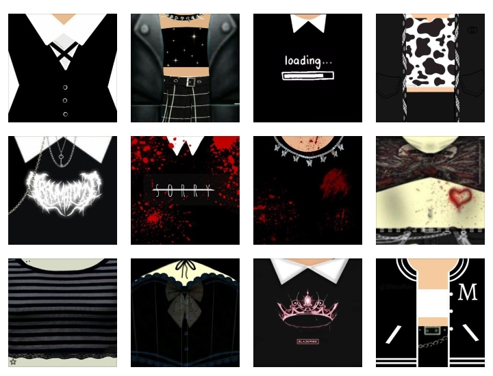 Роблокс T-Shirts для девочек скачать