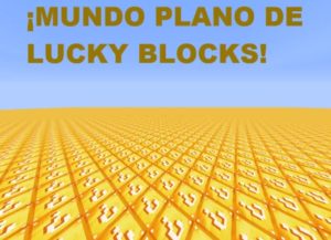 Mundo PLANO de LUCKY-BLOCKS