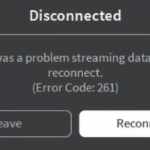 Ошибка 261 в Роблокс что значит
