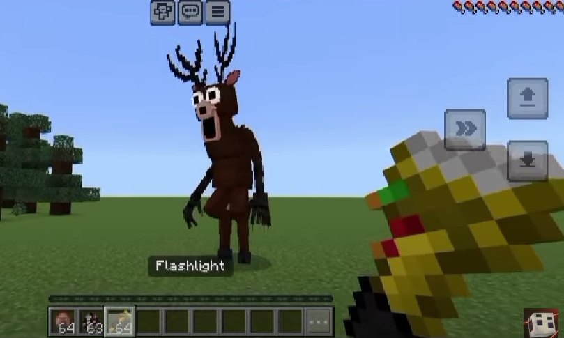 Мод на 99 ночей в лесу Майнкрафт Bedrock Edition