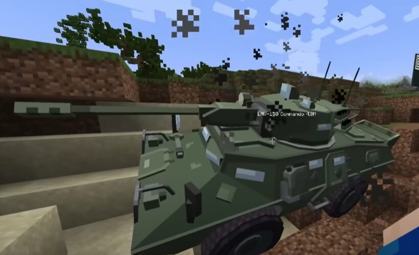 Superb Warfare военная техника мод для Майнкрафт